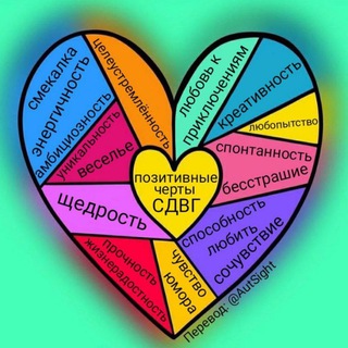 Аватар Telegram-канала СДВГ мемы с #