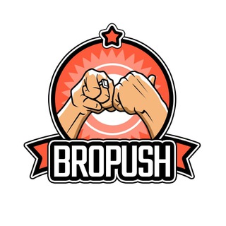 Аватар Telegram-канала BroPush — рекламная push-сеть с конвертящим трафиком
