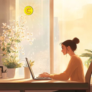 Аватар Telegram-канала Удаленка | Работай дома | Открытые вакансии | COWORKING