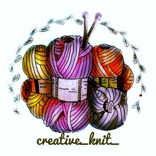 Аватар Telegram-канала Вяжем с creative_knit