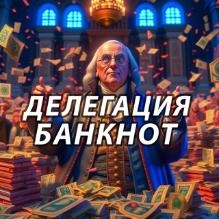 Аватар Telegram-канала ДЕЛЕГАЦИЯ БАНКНОТ