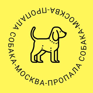 Аватар Telegram-канала Пропала собака Москва