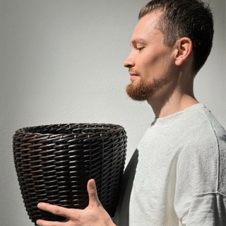 Аватар Telegram-канала Плетение кашпо из ротанга