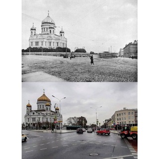 Аватар Telegram-канала Москва. Было — стало