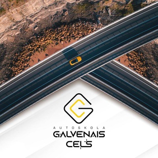 Аватар Telegram-канала Автошкола «GALVENAIS CEĻŠ»