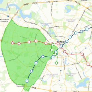 Аватар Telegram-канала Глаза Минска — Запад