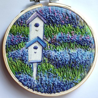 Аватар Telegram-канала Объемная вышивка с нуля &Hobbystitcher