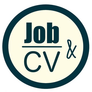 Аватар Telegram-канала JOB&CV Работа | Вакансии | Резюме