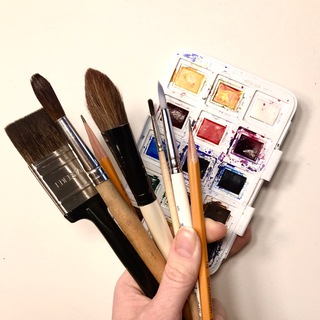 Аватар Telegram-канала СТУДІЯ ЖИВОПИСУ ТА МАЛЮНКУ (Київ, м.Олімпійська)