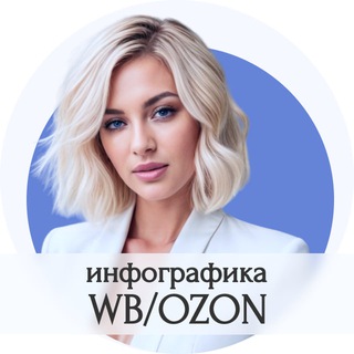 Аватар Telegram-канала Инфографика WB OZON | НЕЙРОДИЗАЙН | Taplink