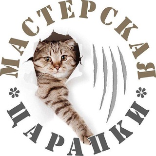 Аватар Telegram-канала МАСТЕРСКАЯ ЦАРАПКИ 😻Когтеточки, домики, игровые комплексы для кошек