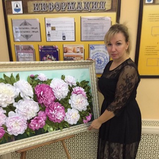 Аватар Telegram-канала Полина Пономарёва|вышивка лентами