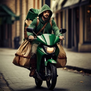 Аватар Telegram-канала Робин Гуд. Продукты и такси за 50%