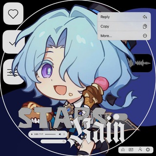 Аватар Telegram-канала 𝒮tars 𔓕 ℛain : сетка по хойо играм