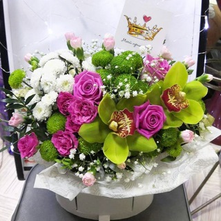 Аватар Telegram-канала Цветочный магазин «Нескучный сад»