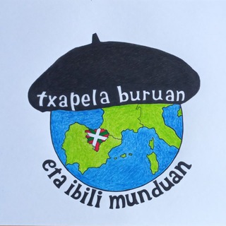 Аватар Telegram-канала TXAPELA BURUAN • Культура и язык Страны Басков