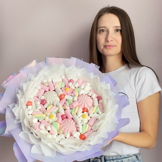 Аватар Telegram-канала Вкусные БУКЕТЫ и ПОДАРКИ 🎁 Мытищи