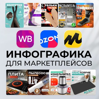 Аватар Telegram-канала Инфографика для WB l OZON и др.